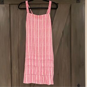 NWT Splendid Collection Mini Dress-Small-Pink/White Stripe